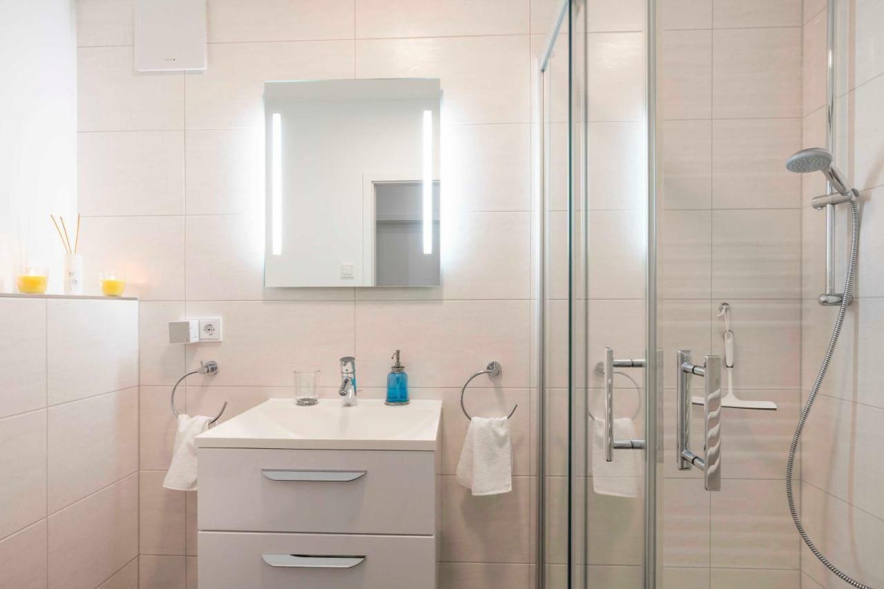 Appartement "Diamant" Mit Penthouseflair - Oase Am Haff Garz  外观 照片